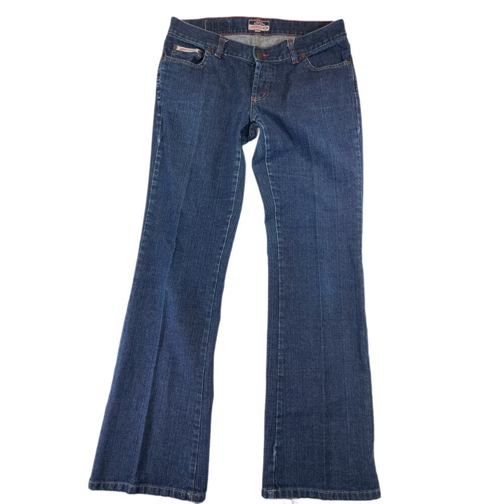 Condominio Original Vintage Blue Jeans Women's Low-Rise Flare XXL Denim